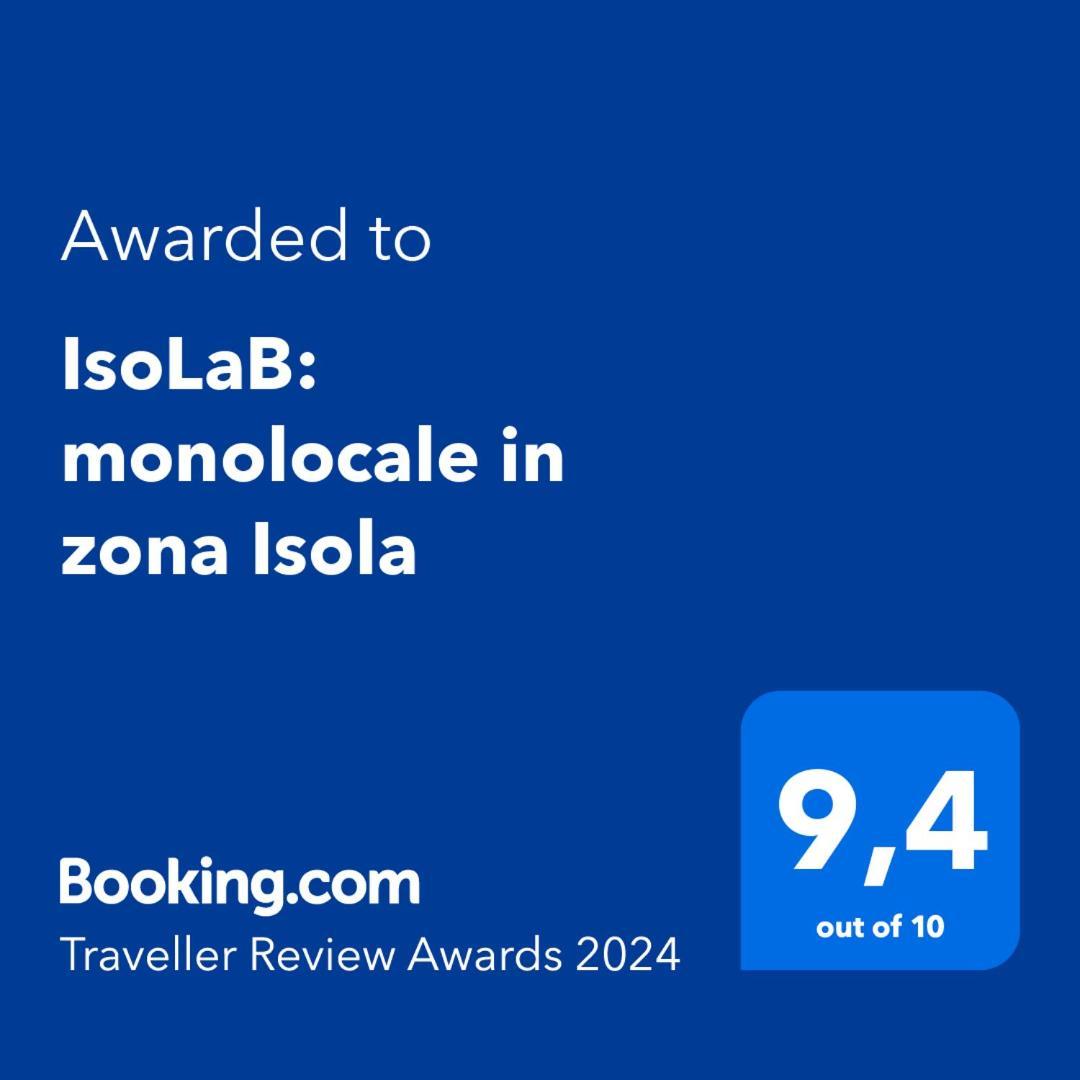 Isolab: Monolocale In Zona Isola Appartement Milaan Buitenkant foto